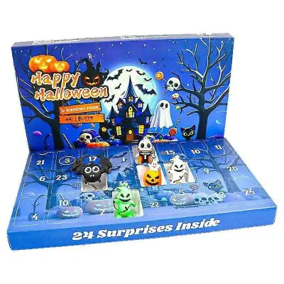 2025 Halloween Blind Box Series Hole-Tarable Box 24-dnevni odštevalnik za noč čarovnic