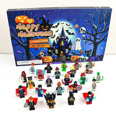 2025 Halloween Blind Box Series Hole-Tarable Box 24-dnevni odštevalnik za noč čarovnic
