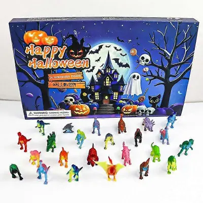 2025 Halloween Blind Box Series Hole-Tarable Box 24-dnevni odštevalnik za noč čarovnic