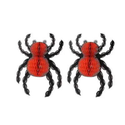 Pribor za dekoracijo za noč čarovnic, obesek Spider Ghost Viseči Ghostred 2 kosa