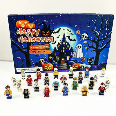 2025 Halloween Blind Box Series Hole-Tarable Box 24-dnevni odštevalnik za noč čarovnic