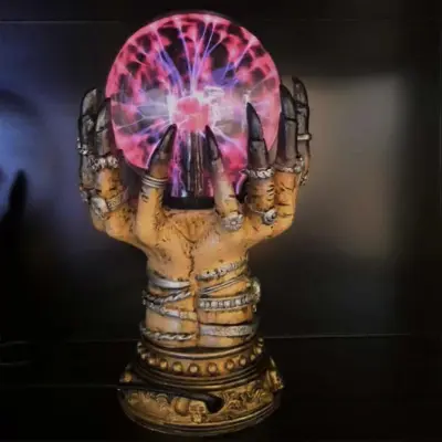 Halloween Crystal Ball Witch Celestial Crystal Ball Utripajoča kristalna krogla za dekoracijo za noč čarovnic