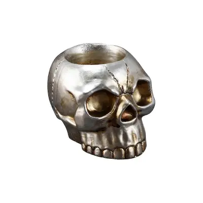 2025 Noč Čarovnic Lobanja Svečnik Ornament Okostnjak Ghost Festival Desktop Vhodna Dekoracija Darilo Ornament