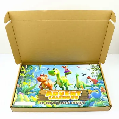 Noč čarovnic Božič blind box luknja dinozaver otroško darilo 24-dnevni digitalni odštevalnik koledar blind box