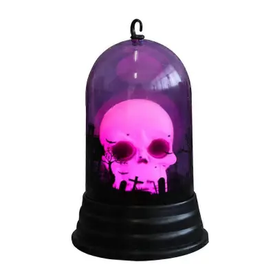 Noč čarovnic Lobanja Pumpkin senčnik z LED lučkami Baterijska viseča lučka Ornament Party Namizna dekoracija