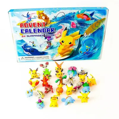 Noč čarovnic Božič blind box luknja dinozaver otroško darilo 24-dnevni digitalni odštevalnik koledar blind box