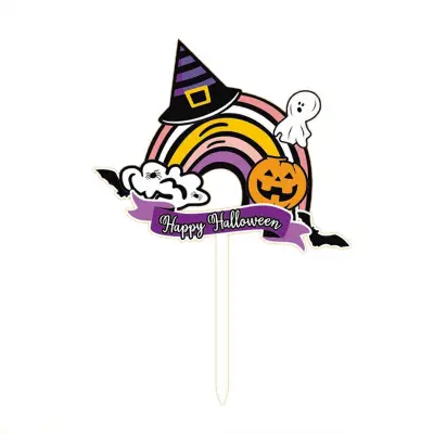 Halloween Cupcake Toppers Cocktail Drink Cupcake Toppers Marker Cake Toppers Palice za zabavo za noč čarovnic
