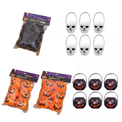 Držalo za sladkarije Witch Pumpkin, 12 kosov, razstava za zbiranje priboljškov na zabavi za noč čarovnic