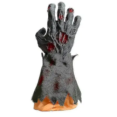 Halloween zombi ročna zunanja dekoracija: električni plazeči se duh strašen okras za ročno dekoracijo za noč čarovnic