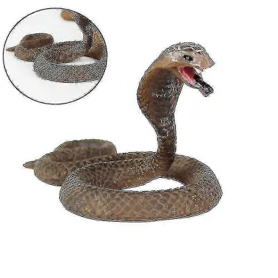1pc Halloween Cobra Pattern Dekorativni Unikatni plastični okraski Namizna dekoracija Plastične obrti za noč čarovnic Home Bd