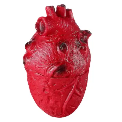 Scary Heart Rekviziti za zabave na temo grozljivk Zastrašujoče simulirane orgelske dekoracije Pribor za zabavo za noč čarovnic