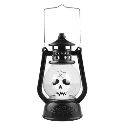 Dekoracija za noč čarovnic Vintage Viseča LED svetilka Prenosna Nočna lučka Ghost Spider Rekviziti za hišo s straši Dobave za zabave