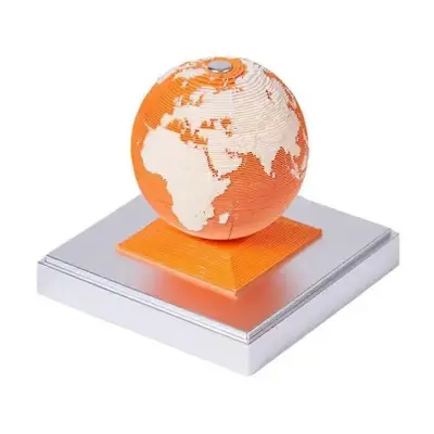 3D Zemeljski namizni koledar Časovni del koledarja 2024 Zemeljski model Papirna umetniška skulptura Namizni koledar Namizna dekoracija