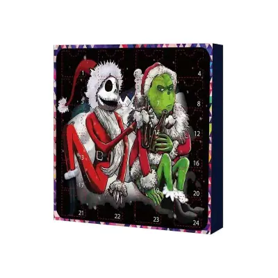 Halloween blind box Doomsday is coming Christmas Grinch horror blind box 24-dnevni odštevalnik koledar blind box