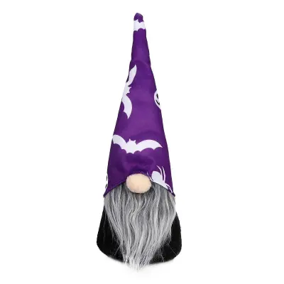 Halloween Gnome Cute Spider Mesh Hat Elf Dwarf Ornament Stopenjski Pladenj Decor for Home Festival Party Decor Kuhinjske Mize