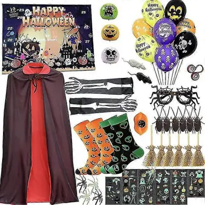 Halloween Advent Blind Box Set senzoričnih igrač za lajšanje stresa in proti anksioznosti Avtistična senzorična igrača