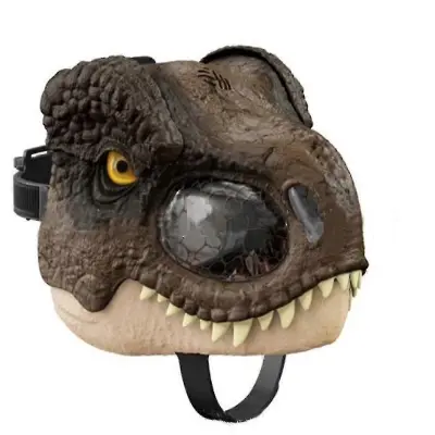 Jurski svet dinozavrov Maska Tyrannosaurus Rex Premična usta Halloween Party Novost Mask Party Prop