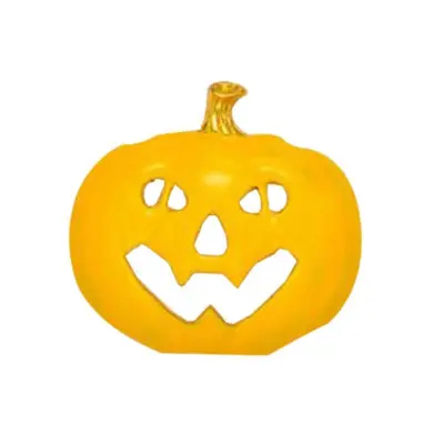 Pumpkin Lanterns Broška Halloween Party Nakit Dekoracija Rumena 4,8 x 4,7 cm Alloy Fashion 1 Pack