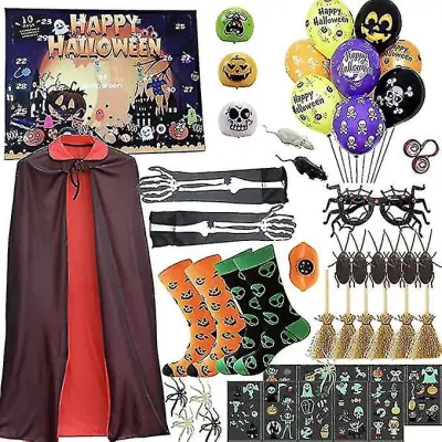 Halloween Advent Blind Box Set senzoričnih igrač za lajšanje stresa in proti anksioznosti Avtistična senzorična igrača