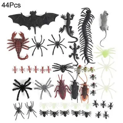 1Set Simulacija Plastični Pajek Netopir Žuželke Bugs za Halloween Party Fools'Day Dekoracija Haunted House Scary Rekviziti Otroci Trick Toy