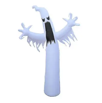 Halloween Horror White Ghost Glowing Ghost Napihljiv model Horror Lanterns Glowing Ghost Napihljiv model dekor