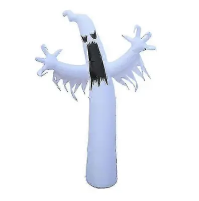 Halloween Horror White Ghost Glowing Ghost Napihljiv model Horror Lanterns Glowing Ghost Napihljiv model dekor