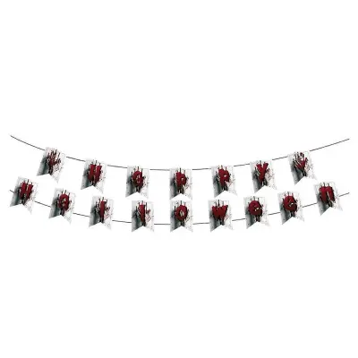 1Set Halloween Viseči Banner Dekorativni Čar Pull Flag Dekoracija za notranjo dekoracijo zunanjega vrta