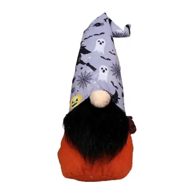 Halloween Gnome Cute Spider Mesh Hat Elf Dwarf Ornament Stopenjski Pladenj Decor for Home Festival Party Decor Kuhinjske Mize