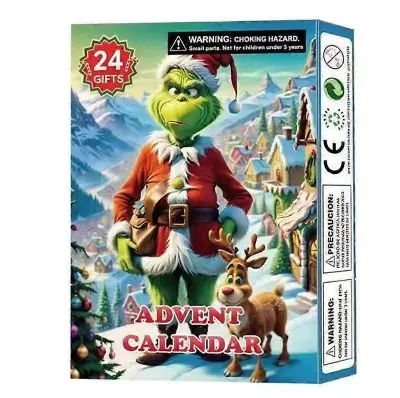 Halloween blind box Doomsday is coming Christmas Grinch horror blind box 24-dnevni odštevalnik koledar blind box