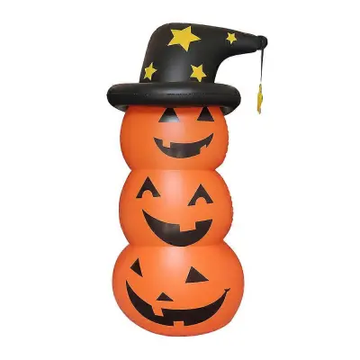 Halloween Napihljiva Pumpkin Ghost Smešna Novost Dekor Notranji Zunanji Počitniški Okras Rekviziti