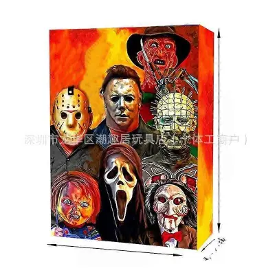 Božični adventni koledar 24 Odštevalnik Halloween Koledar Blind Box Presenečenje Halloween Smešno darilo