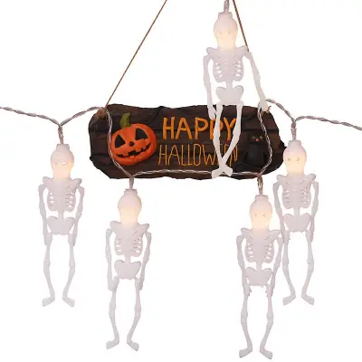 Halloween Skeleton Led Horror String Light Up Party Viseči dekor