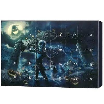 Božični adventni koledar 24 Odštevalnik Halloween Koledar Blind Box Presenečenje Halloween Smešno darilo