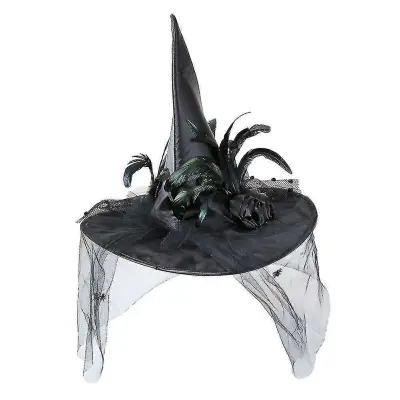 Čarovniški klobuki Kape Dodatek za kostume za odrasle Halloween Fancy Halloween Cosplay Decor