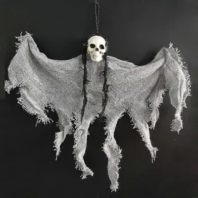 Halloween Viseča lobanja Glava Duhov Hiša s straši Pobeg Grozljivka Rekviziti Ornament Halloween Party Okraski za Dom Terror Strašljivo