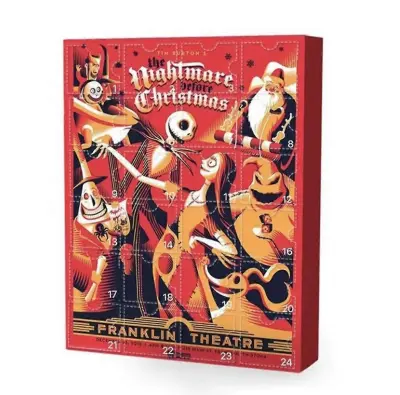 Božični adventni koledar 24 Odštevalnik Halloween Koledar Blind Box Presenečenje Halloween Smešno darilo