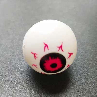 60 Kosov Halloween Eyeballs Plastic Scary Eyeballs Halloween Skeleton Eyeballs Horror Rekviziti za Halloween Party Decorations