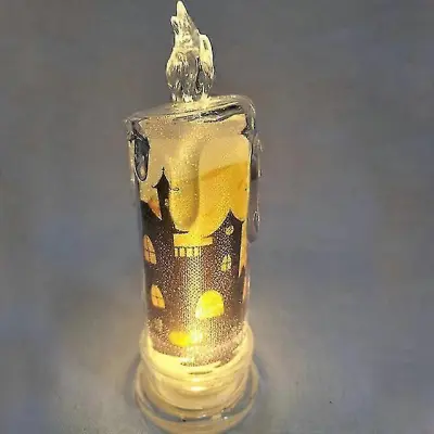 Halloween Tears Led Candle Lamp Ghost Festival Party Diy Pumpkin Bat Witch Happy Halloween Day Decor for Ghost House 20223