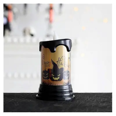 Jianghuo Halloween Led Luči Horror Skull Ghost Hold Candle Lamp Happy Halloween Party Decoration For Home Bar Decoration