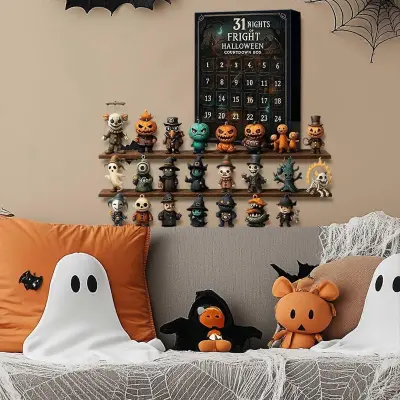 Halloween countdown kaseta punčka koledar prihoda odštevanje slepa škatla -jc