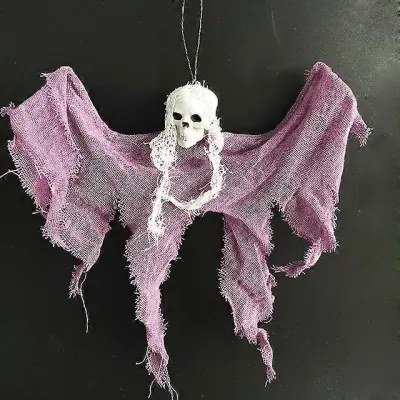 Halloween Viseča lobanja Glava Duhov Hiša s straši Pobeg Grozljivka Rekviziti Ornament Halloween Party Okraski za Dom Terror Strašljivo