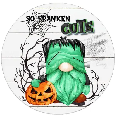 Jinxiu Halloween Ornament Dobrodošli Znak Dekorativni Vintage Stenski Viseči Domači Gardengreen1pcs