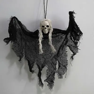 Halloween Viseča lobanja Glava Duhov Hiša s straši Pobeg Grozljivka Rekviziti Ornament Halloween Party Okraski za Dom Terror Strašljivo