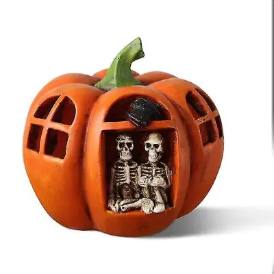 Halloween Okraski Halloween Pumpkin Led Nočna Luč Hišna Dekoracija Alloween Pumpkin Lantern Človeško Okostje Za Dom Diy Darilo