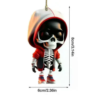 1 KOS Halloween Okraski za punčke Pulover Trend Street Design Okraski za domače dvorišče Ustvarjalnost