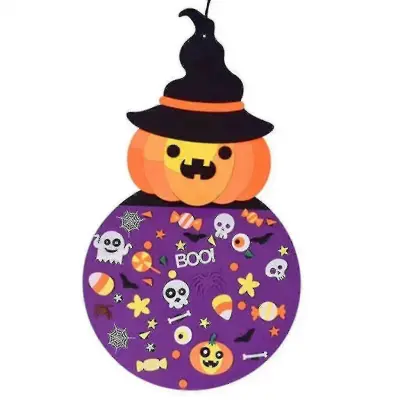 Diy Felt Halloween Pumpkin Decor Otroški dom Party Decoration Halloween Obesek Diy Igrače