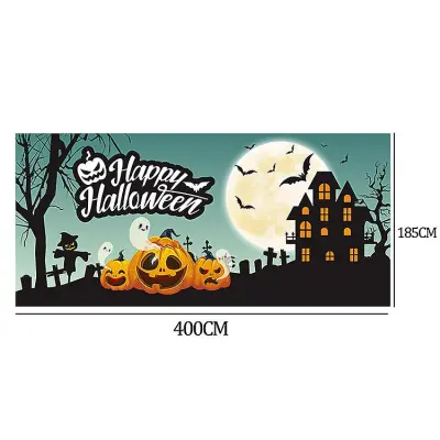 Halloween Banner Decoration Decoration Happy Fond Photo Photo Halloween Party Fournitures dcoratives, 400 * 185 cm