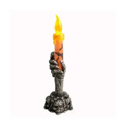 Jianghuo Halloween Led Luči Horror Skull Ghost Hold Candle Lamp Happy Halloween Party Decoration For Home Bar Decoration