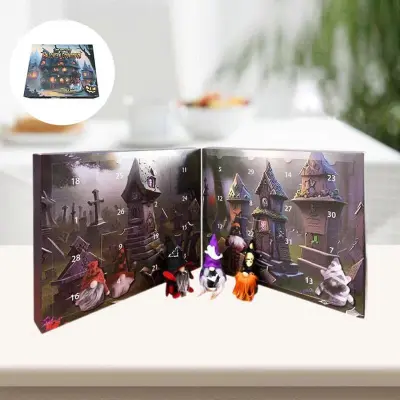 2024 Halloween Gnome Adventni koledar NOVO Odštevanje 31 dni Darilo 2025