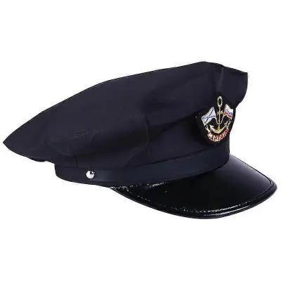 Nastavljiv kostum Sailor Navy Hat Captain Halloween Cosplay Decoration